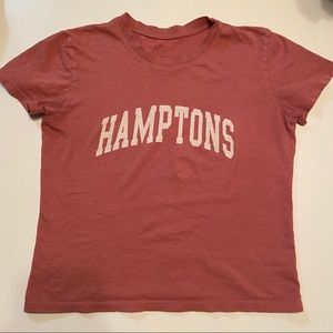SOLD || Brandy Melville Hamptons Graphic Tee